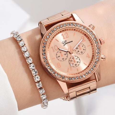 Luxury Women's Jewelry & Watch Gift Set