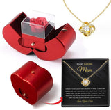 LOVER necklace gold card box