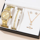 Luxury Women's Jewelry & Watch Gift Set