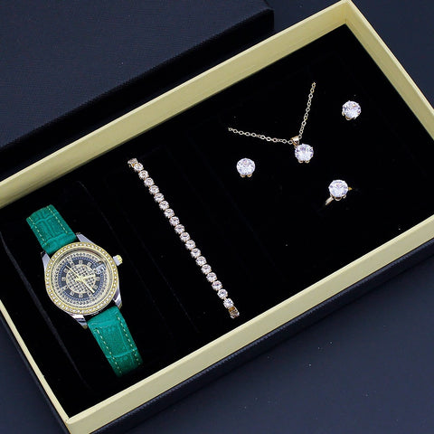 Luxury Women's Jewelry & Watch Gift Set