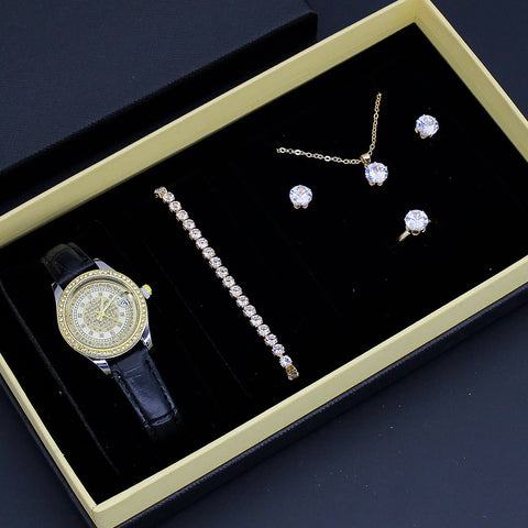 Luxury Women's Jewelry & Watch Gift Set