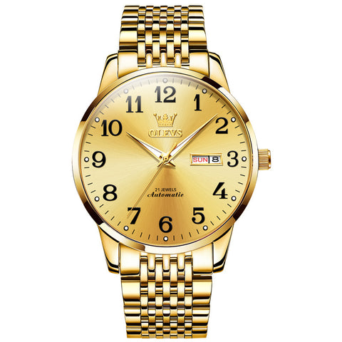 Steel Strap Full Gold Surface