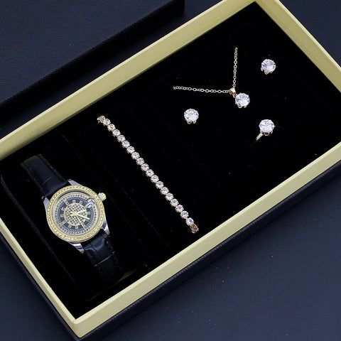 Luxury Women's Jewelry & Watch Gift Set