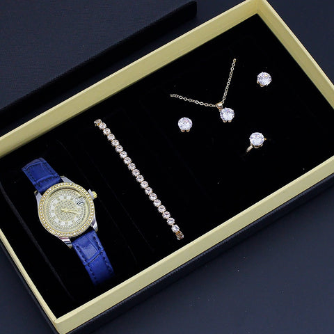 Luxury Women's Jewelry & Watch Gift Set