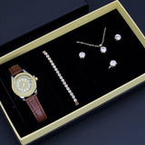 Luxury Women's Jewelry & Watch Gift Set