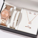 Luxury Women's Jewelry & Watch Gift Set